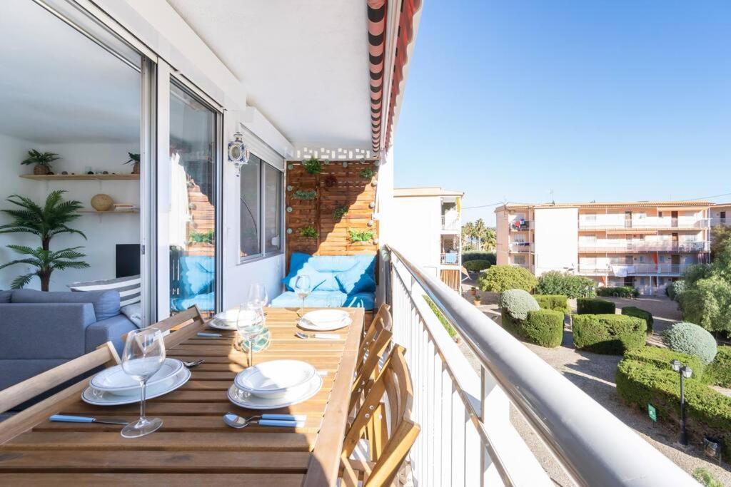 Privilegiado-Tarragona-50Mplaya-Wifi-Pool-Relax8 Экстерьер фото