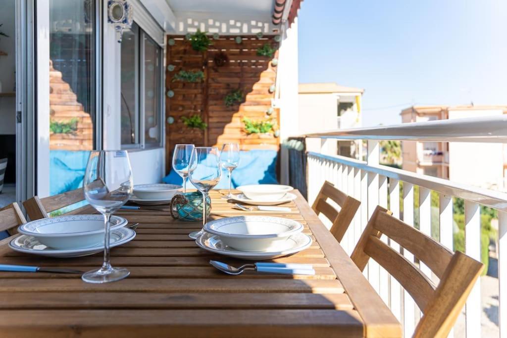 Privilegiado-Tarragona-50Mplaya-Wifi-Pool-Relax8 Экстерьер фото